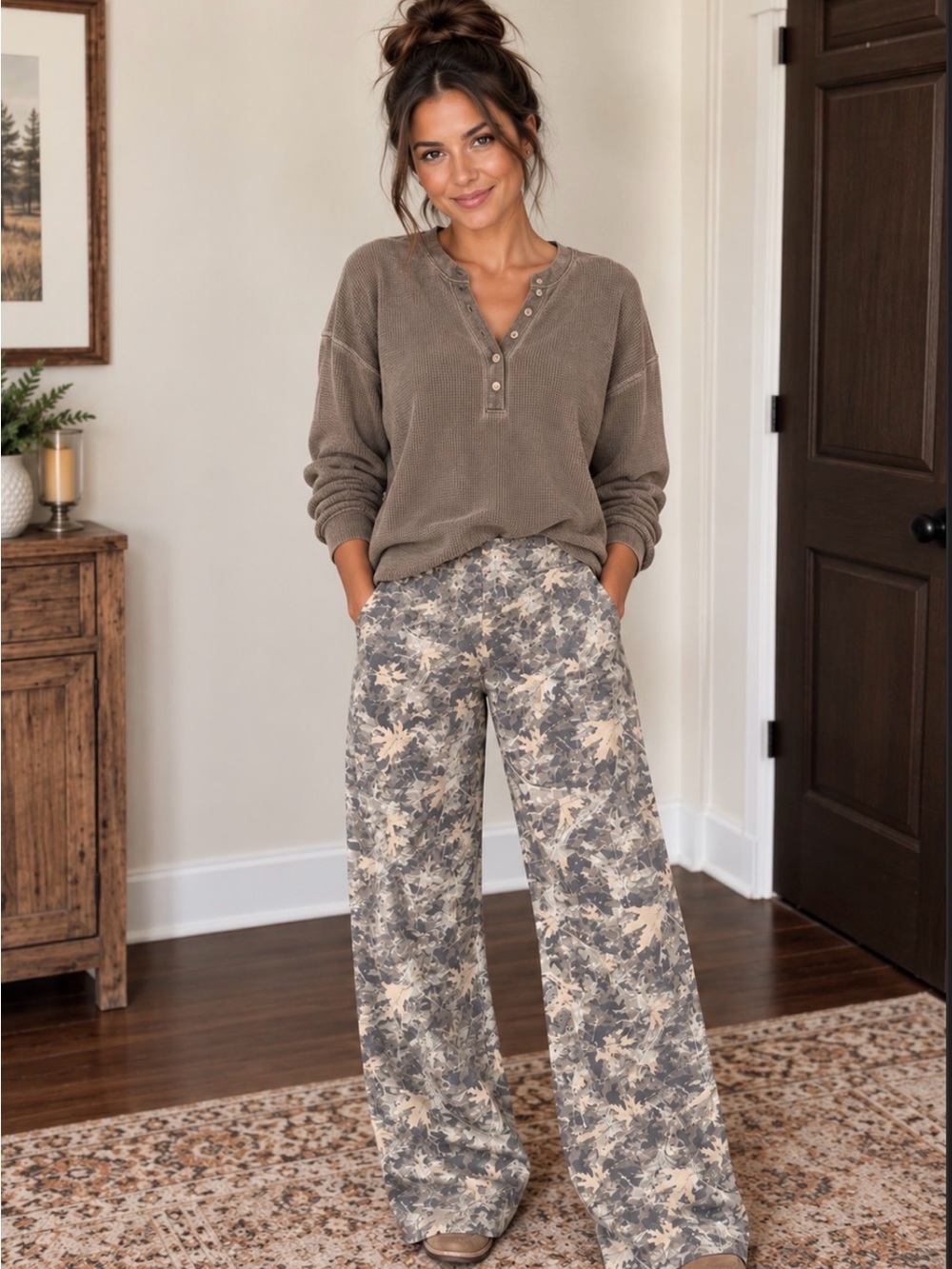 Better together wide leg woodland sweatpants